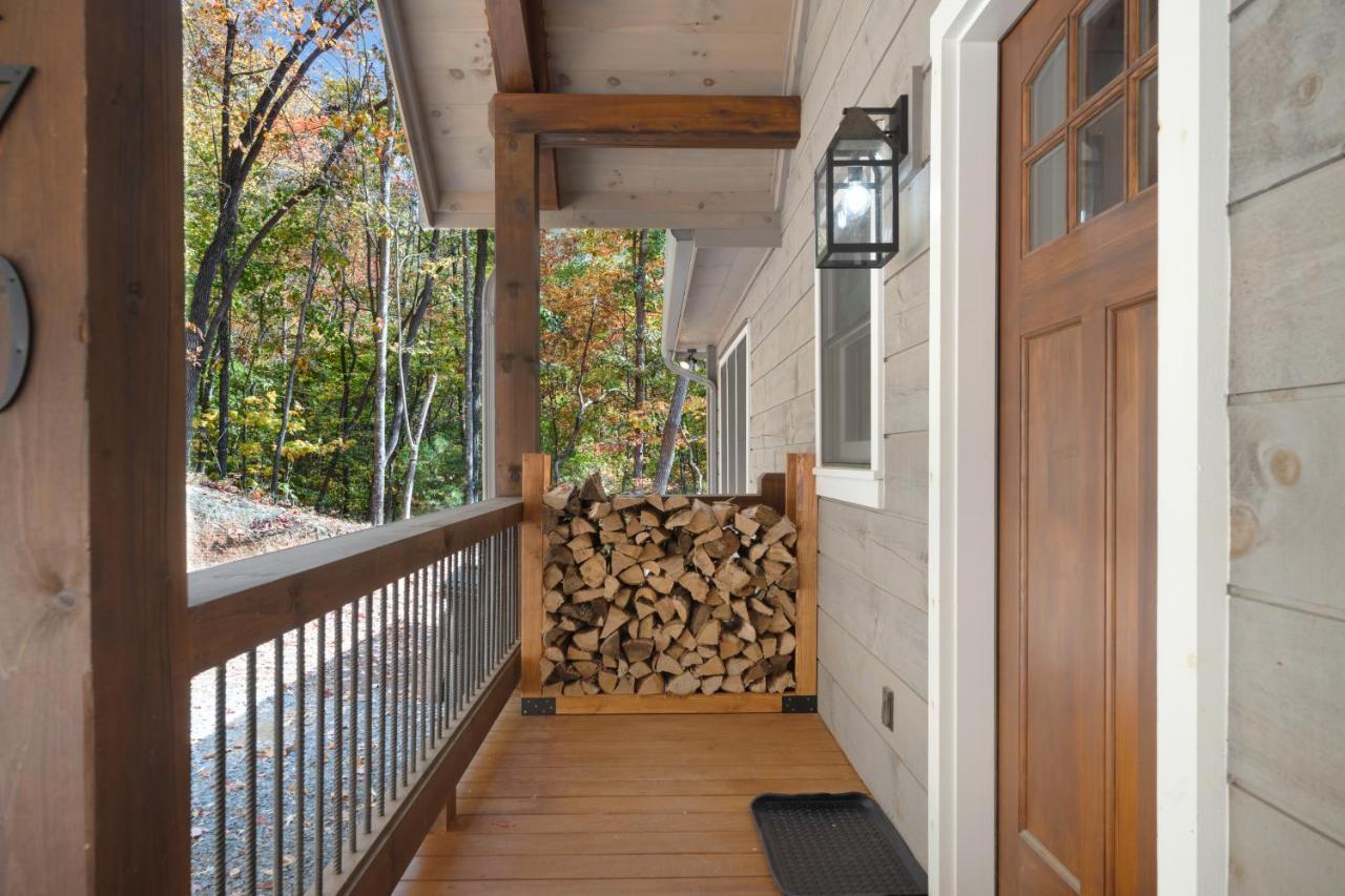 Vila Haley Glen Cherry Log Exteriér fotografie